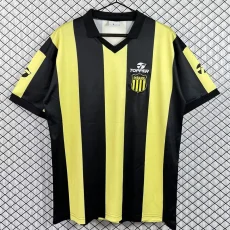 1987 Atletico Penarol Home Retro Soccer Jersey