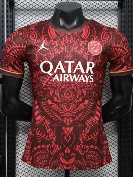 26-27 PSG Brown Red Special Edition Player Version Training shirts