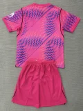 26-27 TOT Pink Goalkeeper Kids Soccer Jersey