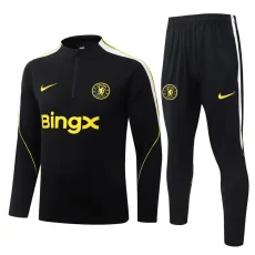 26-27 CHE Black Half Pull Tracksuit #B26066(半拉链)