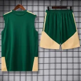 26-27 RMA Green Tank top and shorts suit