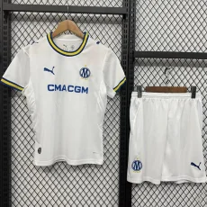 26-27 Marseille Home Kids Soccer Jersey