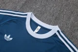 26-27 Italy Dark blue Training Short Suit #J26044