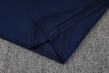 26-27 France Royal blue Half Pull Tracksuit #B26075(半拉链)