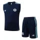 26-27 Germany Royal blue Tank top and shorts suit #D26052