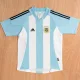 2002 Argentina Home Retro Soccer Jersey