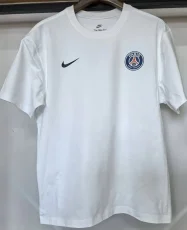 26-27 PSG White High Quality Casual T-Shirt