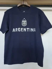 26-27 Argentina Royal blue High Quality Casual T-Shirt