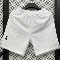 D629 ON White Casual Short Pants