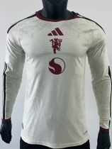 26-27 Man Utd Third Home Long Sleeve Player Version Soccer Jersey (长袖球员)