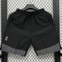 D2601 ON Black Casual Short Pants
