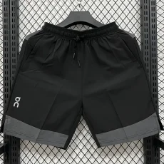 D2601 ON Black Casual Short Pants