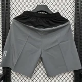 D2601 ON Dark gray Casual Short Pants
