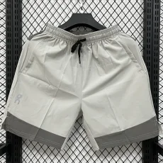 D2601 ON Gray Casual Short Pants