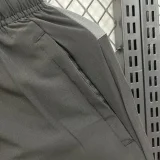 D2601 ON Black Casual Short Pants