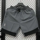 D2601 ON Dark gray Casual Short Pants