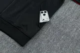 26-27 Man Utd Black Red Jacket Tracksuit