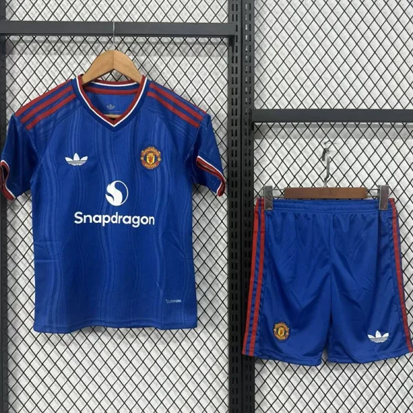26-27 Man Utd Away Kids Soccer Jersey