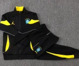 26-27 Brazil Jordan Black Jacket Tracksuit #A26067