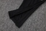 26-27 LIV Black Half Pull Tracksuit #B26081(半拉链)