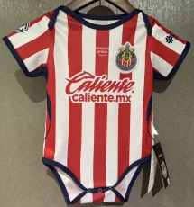 26-27 Chivas Guadalajara Home Baby Infant Crawl Suit