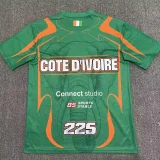 26-27 Ivory Coast Green 225 Special Edition Training shirts
