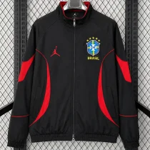 26-27 Brazil Jordan Black Windbreaker