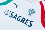 26-27 Portugal White Training Short Suit