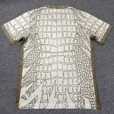 26-27 Brazil Khaki Special Edition Fans Training shirts (鳄鱼图 )