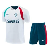 26-27 Portugal White Training Short Suit