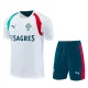 26-27 Portugal White Training Short Suit