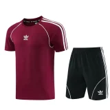2026 AD15 Brown Red Training Short Suit 2026 AD15 Brown Red Training Short Suit