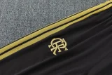 26-27 Flamengo White Half Pull Tracksuit (半拉链)