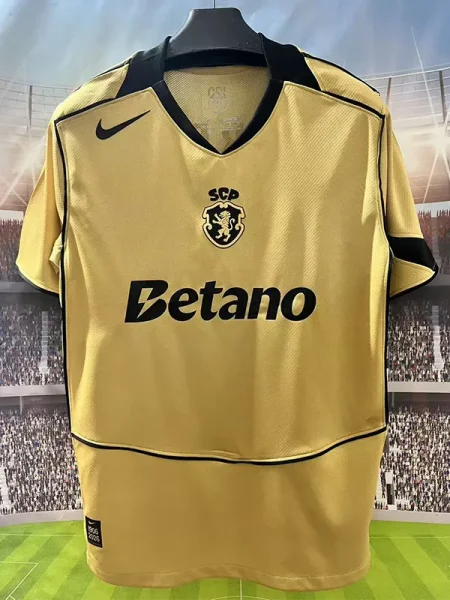 26-27 Sporting Lisbon Away Fans Soccer Jersey