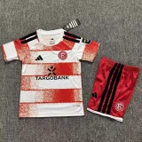 26-27 Fortuna Dusseldorf Home Kids Soccer Jersey
