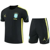 26-27 Brazil Jordan Black Training Short Suit