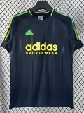 26-27 Ad Sportswear Black T-Shirt (黑)
