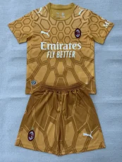 26-27 ACM Yellow Goalkeeper Kids Soccer Jersey