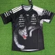 2026 Mercedes Black T-Shirts Racing Suit (Football Jersey Size)小狼头(圆领)