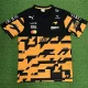 2026 McLaren Black Yellow T-Shirts Racing Suit (Football Jersey Size)(圆领)