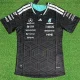 2026 Mercedes Black T-Shirts Racing Suit (Slim-fit style)(圆领)球员
