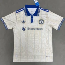 26-27 Man Utd Beige Polo Short Sleeve