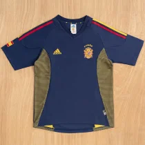 2002 Spain Third Retro Soccer Jersey