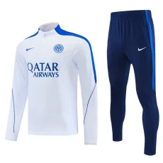 26-27 INT White Half Pull Tracksuit (半拉链)
