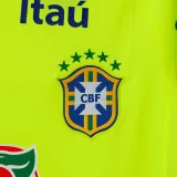 2020 Brazil Fluorescent green Training shirts