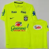 2020 Brazil Fluorescent green Training shirts