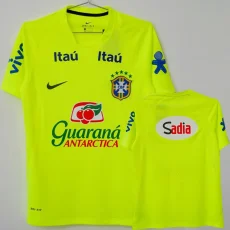 2020 Brazil Fluorescent green Training shirts