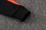 26-27 Netherlands Black Jacket Tracksuit # A26083
