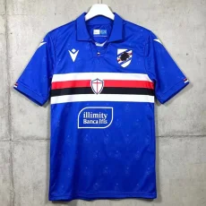 26-27 Sampdoria Home Fans Soccer Jersey