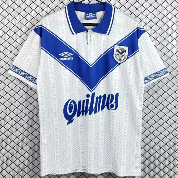 1996-1997 Velez Sarsfield Home Retro Soccer Jersey